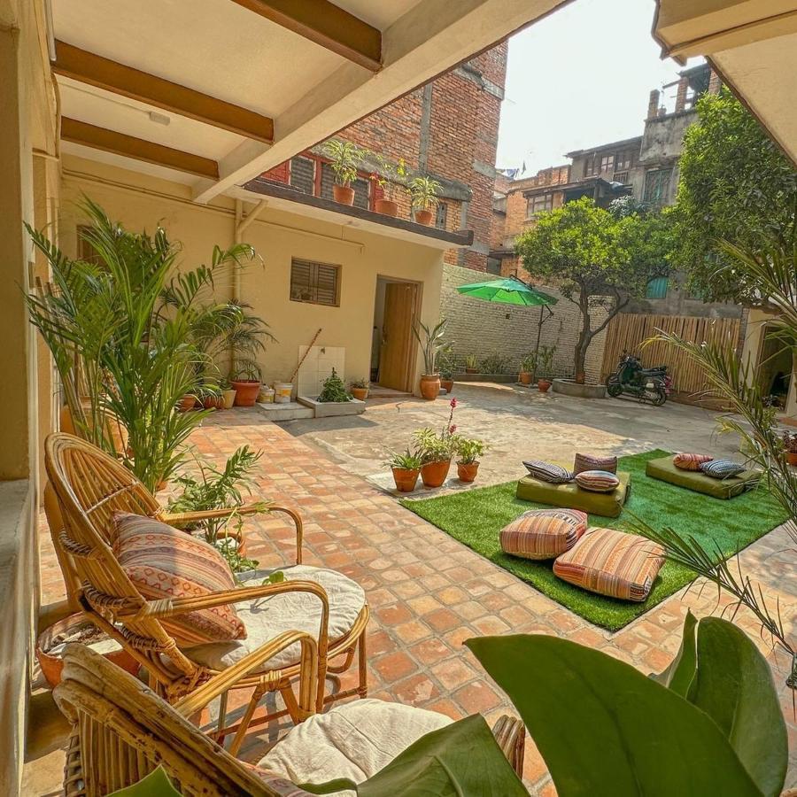 Apartamento The Melo Pomelo Courtyard. Katmandú Exterior foto