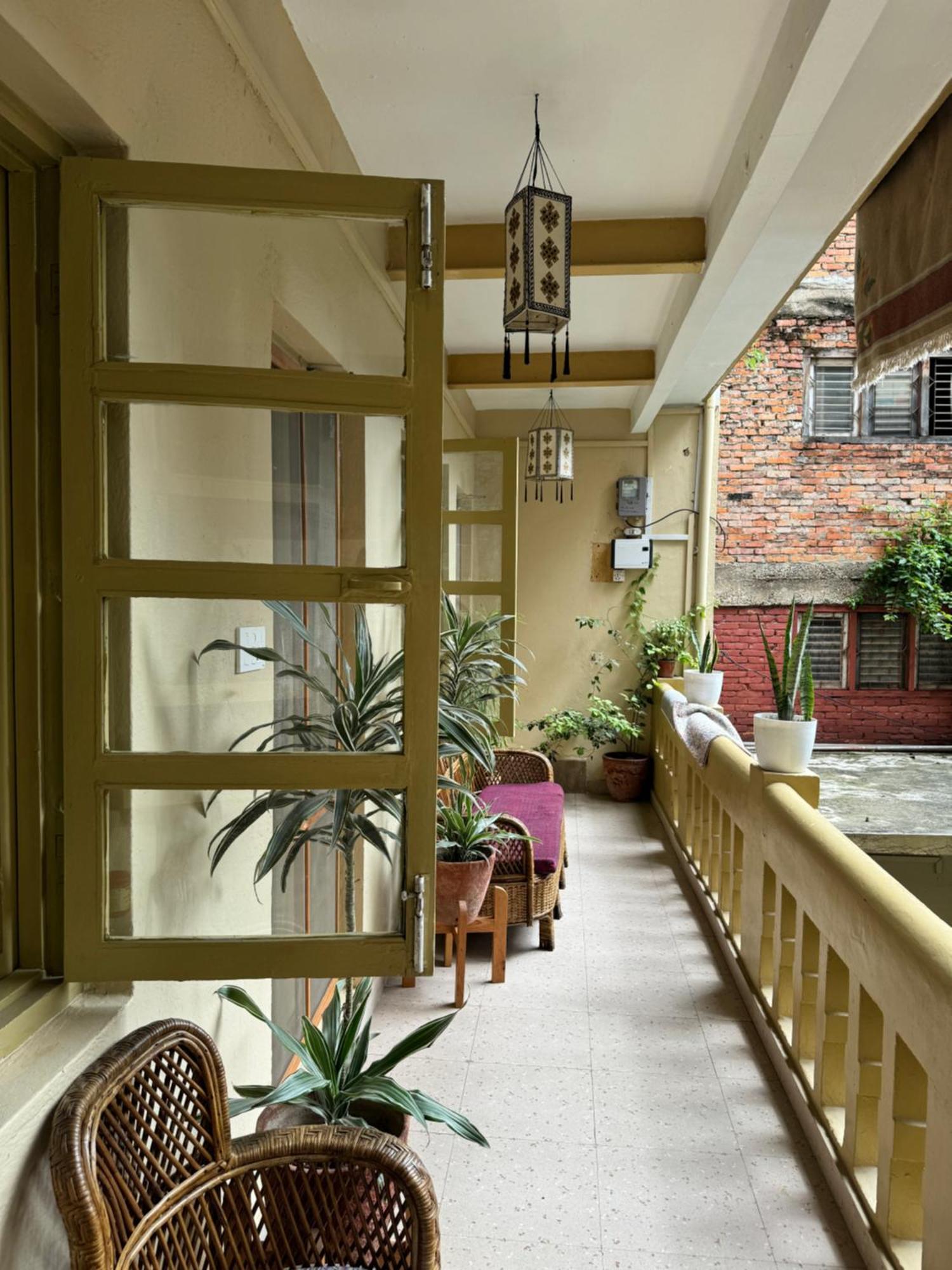 Apartamento The Melo Pomelo Courtyard. Katmandú Exterior foto