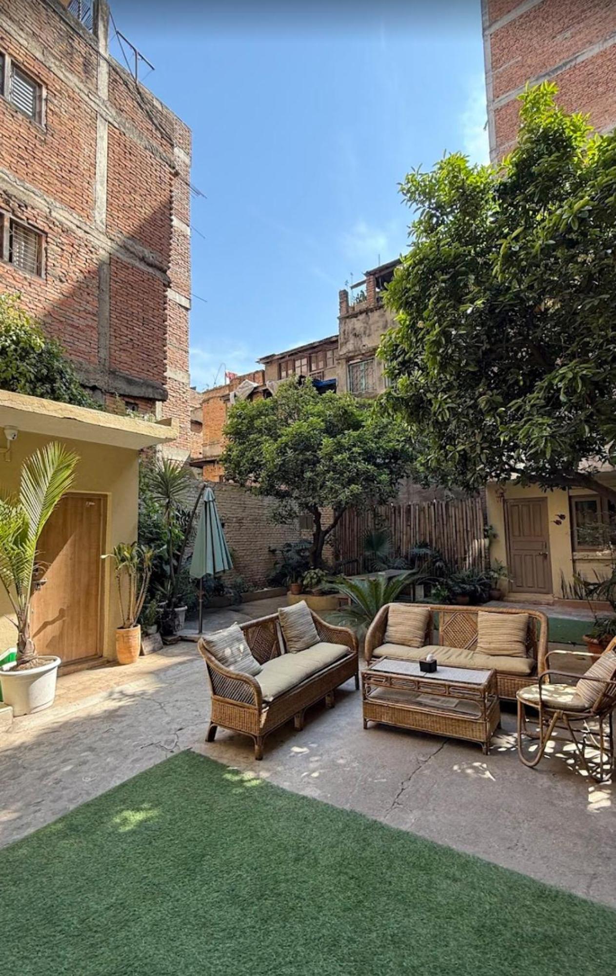 Apartamento The Melo Pomelo Courtyard. Katmandú Exterior foto