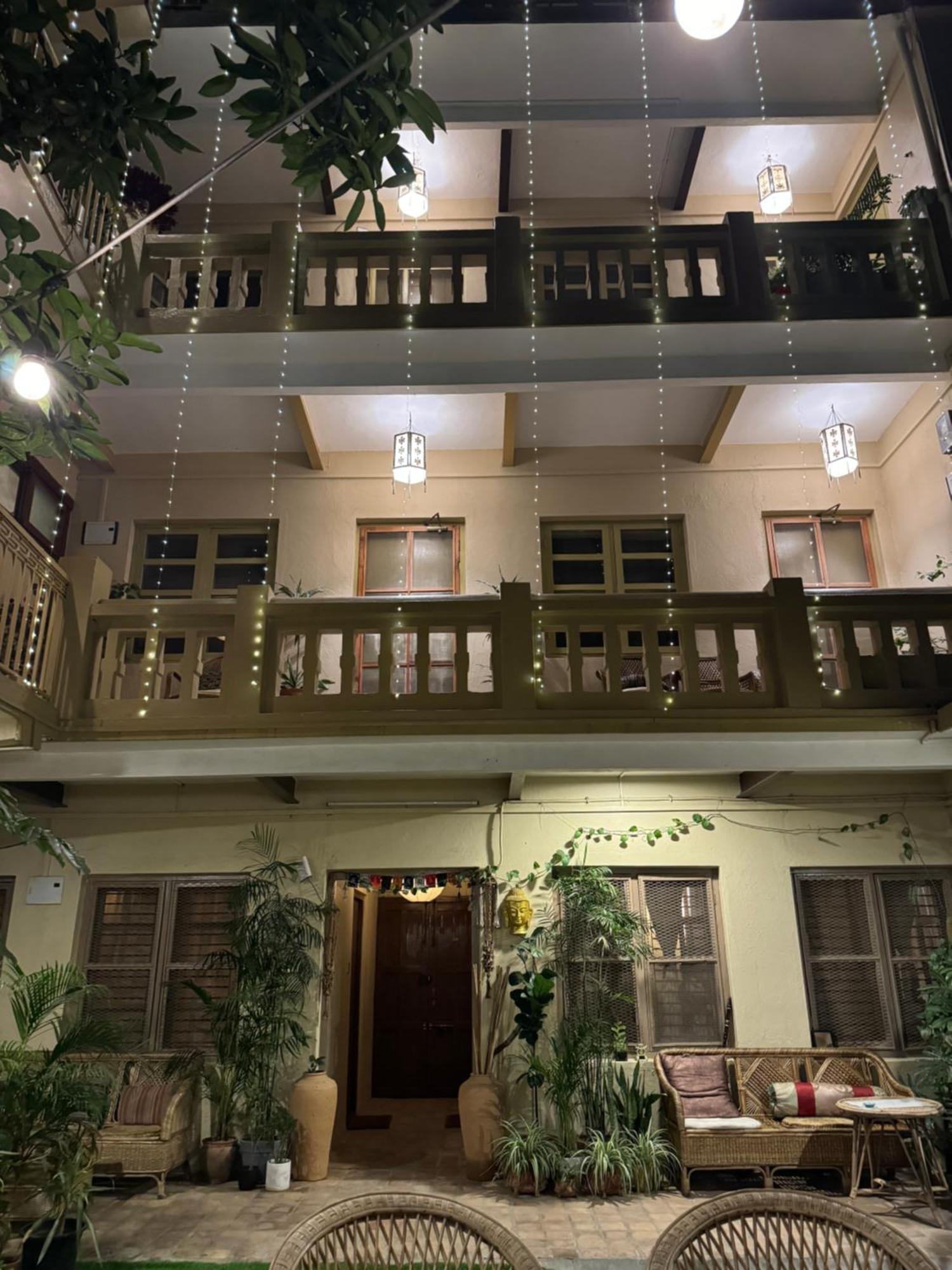 Apartamento The Melo Pomelo Courtyard. Katmandú Exterior foto